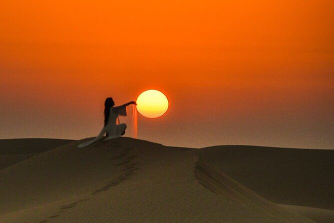 Premium Desert Safari: BBQ, Quad Bike & Sandboarding - Quad biking gives you control of the ride
