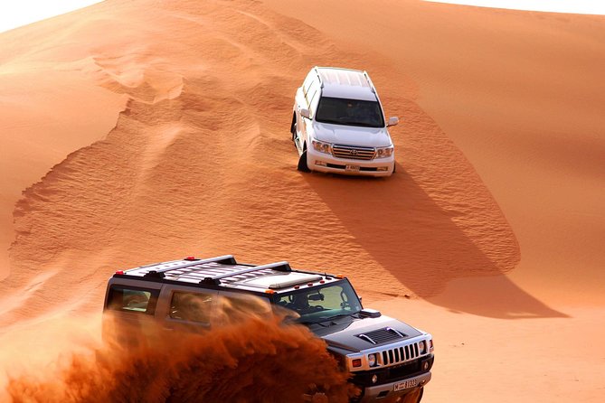 Premium Desert Safari Dubai: Desert Camping & Dune Bashing - Camel riding and camp activities