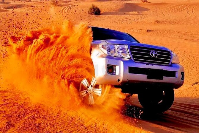 Premium Desert Safari Dubai : Dune Bashing, Camel Ride with BBQ - Key details before you book