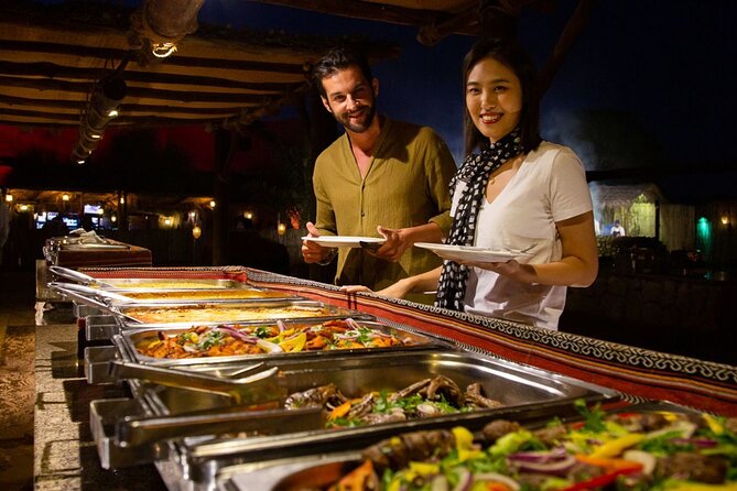 Premium Desert Safari Dubai : Dune Bashing, Camel Ride with BBQ - Dinner under the desert sky