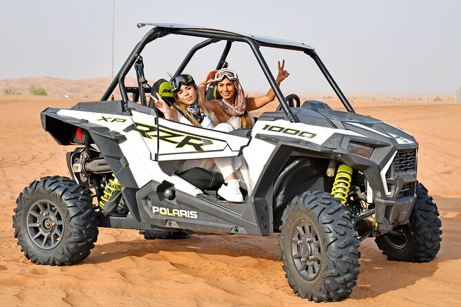 Premium Desert Safari Dune Buggy Camel Ride Sandboard & BBQDinner - The 30-minute buggy ride at Lahbab