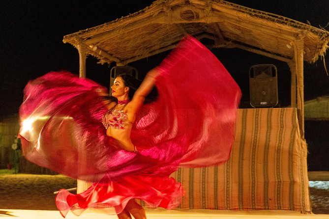 Premium Dubai Desert Safari with BBQ Dinner in the Red Dunes - Sunset, henna, and camp customs