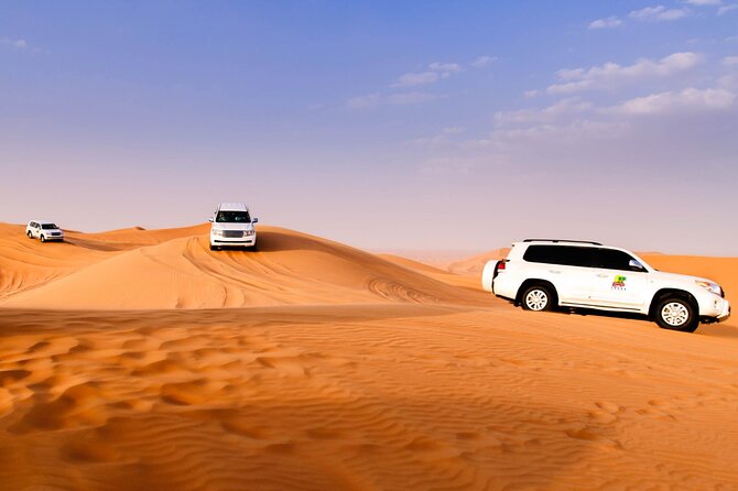 Premium Dubai Desert Safari with Dune Bashing, BBQ, Live Shows - Key points at a glance