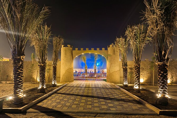 Premium Dubai Desert Safari with Dune Bashing, BBQ, Live Shows - BBQ buffet dinner with drinks