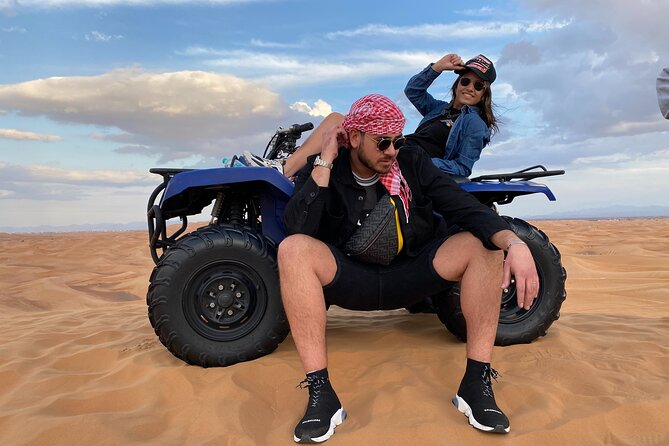 Premium Evening Desert Safari, Quad Bike, Camel & VIP BBQ Dinner - Key points at a glance