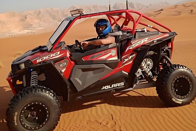 Private 2 Seater polaris Dune Buggy in Red Dunes(AL Faya Desert ) - Arriving at the High Hills Tourism camp