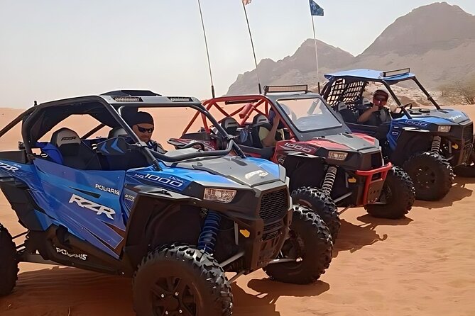 Private 2 Seater polaris Dune Buggy in Red Dunes(AL Faya Desert ) - About one hour behind the wheel