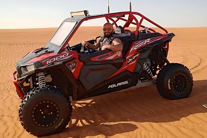 Private 2 Seater polaris Dune Buggy in Red Dunes(AL Faya Desert ) - Refreshments and the four-hour schedule