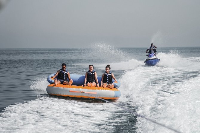 Private 60-min Group Tubing on Speedboat in Dubai - Boarding at Nemo WaterSports Dubai