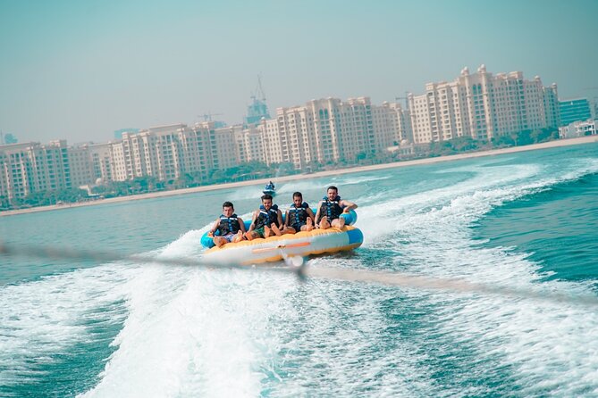 Private 60-min Group Tubing on Speedboat in Dubai - Photos and videos are a real part of the value