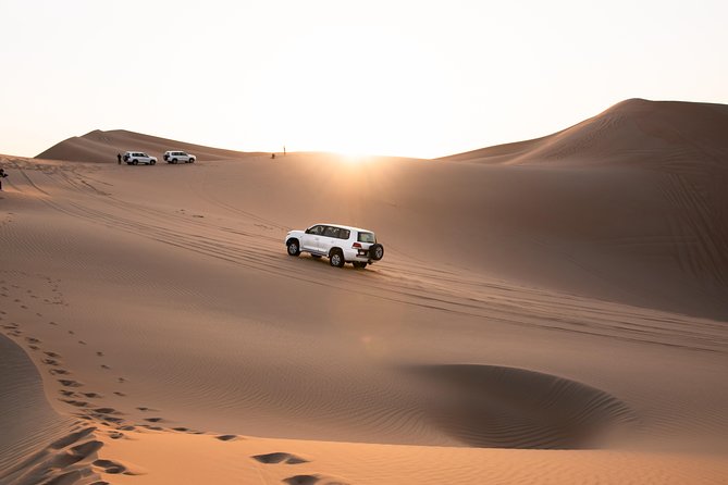 Private Abu Dhabi Evening Desert Safari (Exclusive) - Sandboarding and desert photographs