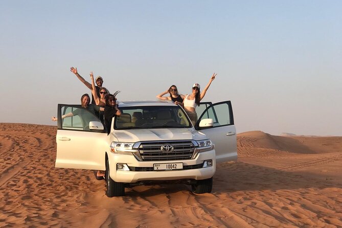 Private Desert Adventure –Dune Bashing, Dinner& Live Performances - Leaving Dubai for the red dunes at 3:30 pm