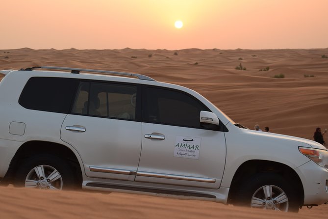 Private Desert Safari Red Dune with BBQ, Sand Boarding and Camel Ride - From Dubai hotels to Lahbab’s red dunes