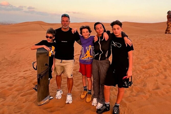 Private Desert Safari Tour Adventure in Dubai - The high dune sunset stop