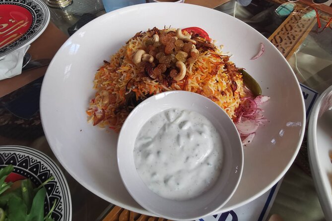 Private Dubai Street Food Tour . - Reading the aromas at Dubai Spice Souk
