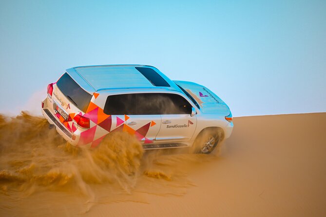 Private Dune Bashing in Abu Dhabi - Morning Desert Safari - From Abu Dhabi city to the open desert