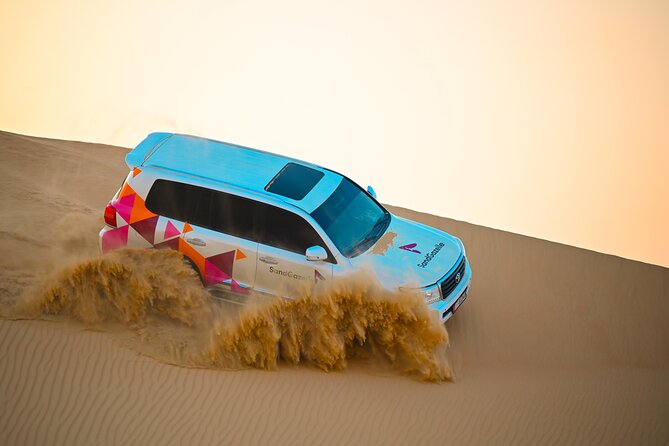 Private Dune Bashing in Abu Dhabi - Morning Desert Safari - A quiet break among the dunes