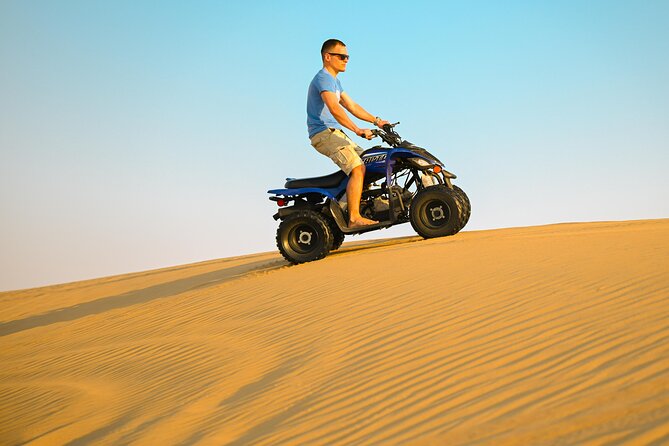 Private Dune Bashing in Abu Dhabi - Morning Desert Safari - Camel riding and the camel farm visit