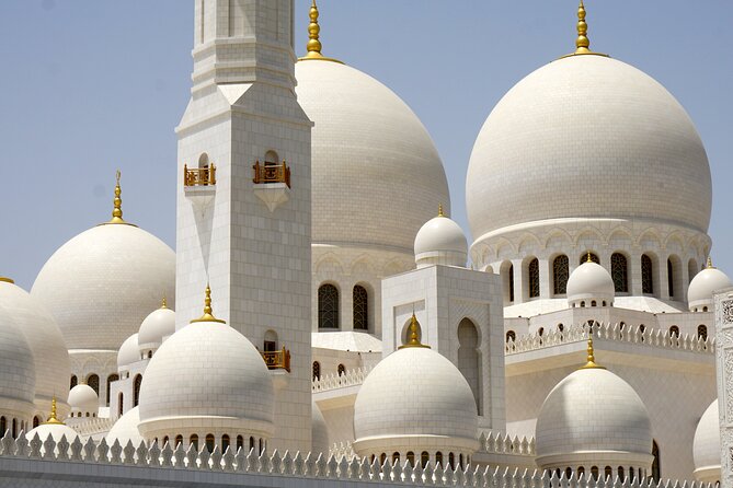 Private Full Day Tour Abu Dhabi City, Grand Mosque & Palace - Emirates Palace is a drive-by view