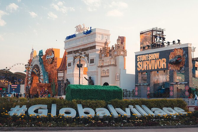 Private Half-Day Tour in Dubai Miracle Garden and Global Village - Is $181.41 per person fair value?