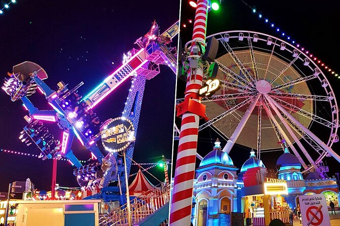 Private Half-Day Tour in Dubai Miracle Garden and Global Village - Global Village for food, culture, rides, and shopping