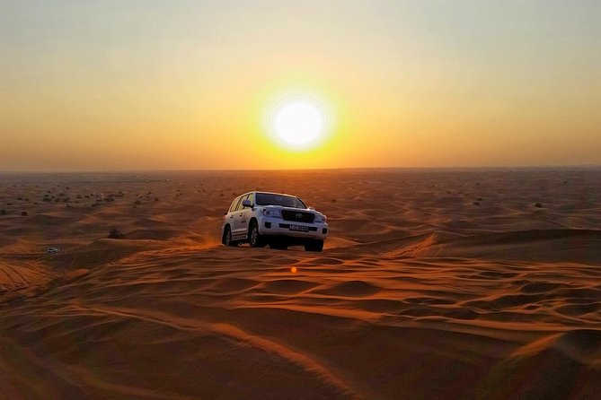 Private Morning Desert Safari Dubai with Dune Bashing & Sandboard - The 30-minute dune bash is the main thrill