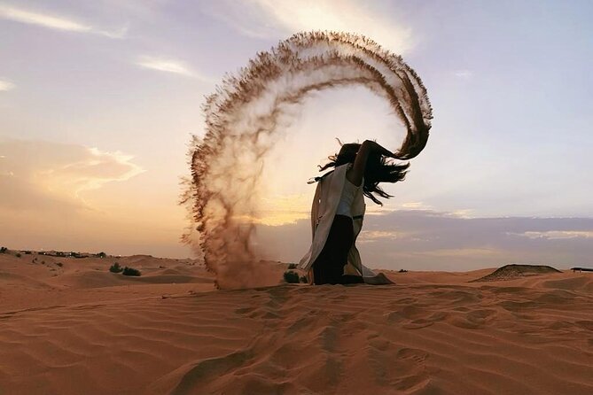 Private Premium Desert Safari 4x4 Vehicle with BBQ Dinner - DUBAI - Sandboarding and the camel ride
