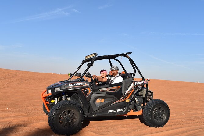 Private Red Dune Buggy Adventure: Safari and BBQ Dinner Included! - Dune bashing and sandboarding after the buggy