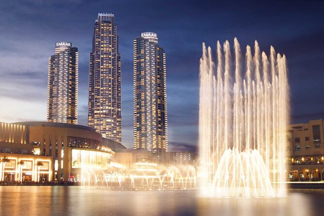 Private Tour: Dubai Frame, Burj Khalifa Entry and Dubai Fountain - A walk through Dubai Mall between major stops