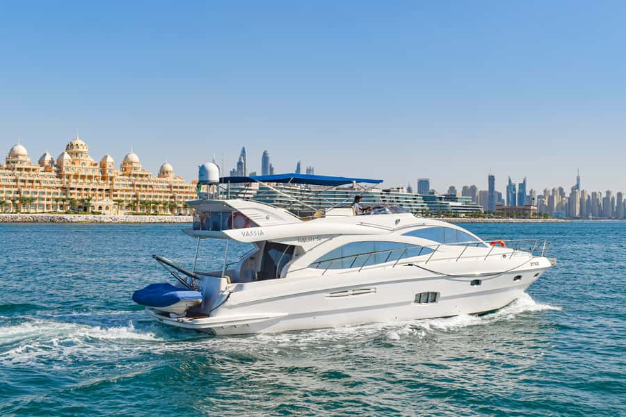 Private Yacht Dubai: 56ft - Jumeirah Beach Residence from the water