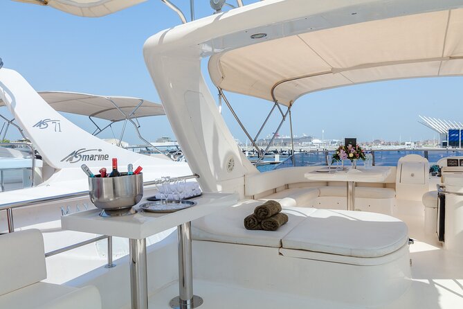 Private Yacht Dubai: Rent 61 ft Luxury Yacht up to 30 people - What you get for the price
