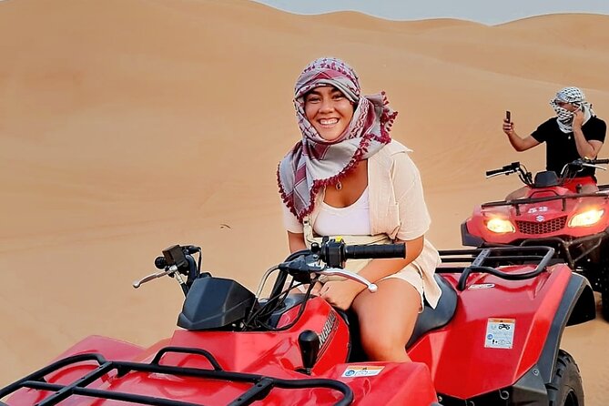 Professional Desert Safari with Camel Ride & BBQ in Bedouin Camp - Sandboarding and Sunset Photography