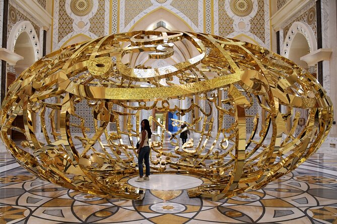 Qasr Al Watan Presidential Palace Abu Dhabi Ticket - Approaching the Presidential Palace complex