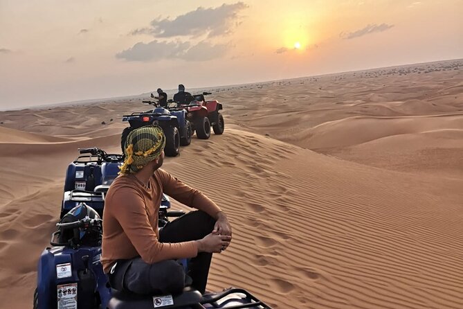 Quad Bike Dubai - Leaving Dubai for Lahbab’s red dunes