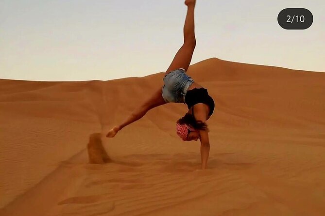 Quad Bike Dubai Desert Safari with BBQ Dinner Sandboard and Show - Timing, pickup, and cancellation details