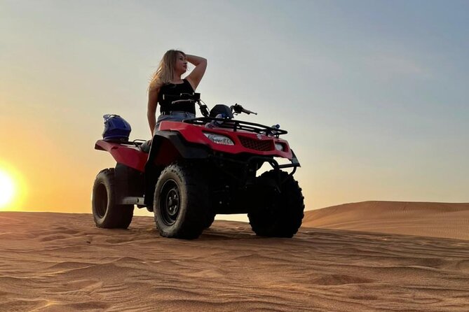 QUAD BIKE self Drive with Desert safari Full Program - Al Madam brings the steep 4WD action