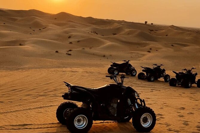 Quad biking tour with or without pick and drop(Abu dhbai ) - What the guide adds to the ride