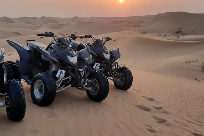 Quad biking tour with or without pick and drop(Abu dhbai ) - What the $100 price really covers