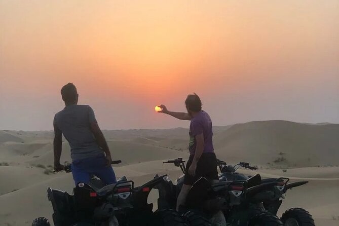 Quad biking tour with or without pick and drop(Abu dhbai ) - Who will enjoy this private desert outing