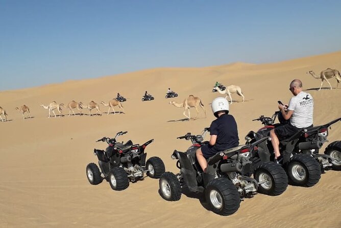 Quad biking tour with or without pick and drop(Abu dhbai ) - What happens from pickup to the desert