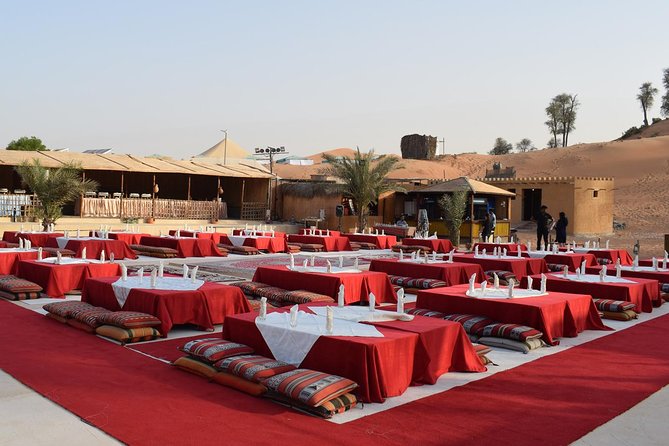 RAK Desert Safari and BBQ Dinner with RAK pick up - Belly dancing and the fire show