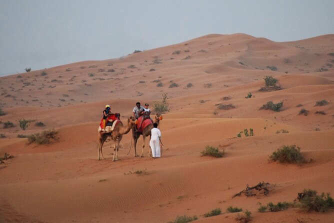 RAK Desert Safari and BBQ Dinner with RAK pick up - Hotel pickup and the shared 4WD ride