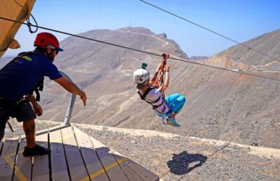Ras al-Khaimah: Jais Sky Tour Zipline Adventure