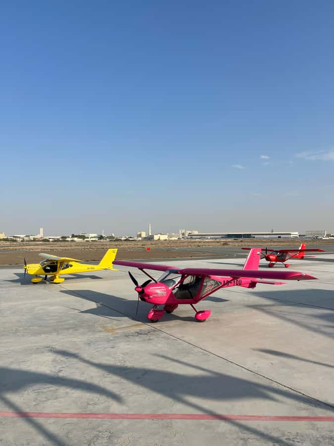 Ras Al Khaimah: Scenic Microlight Adventure Over Desert - The flight itself, from ascent to open views