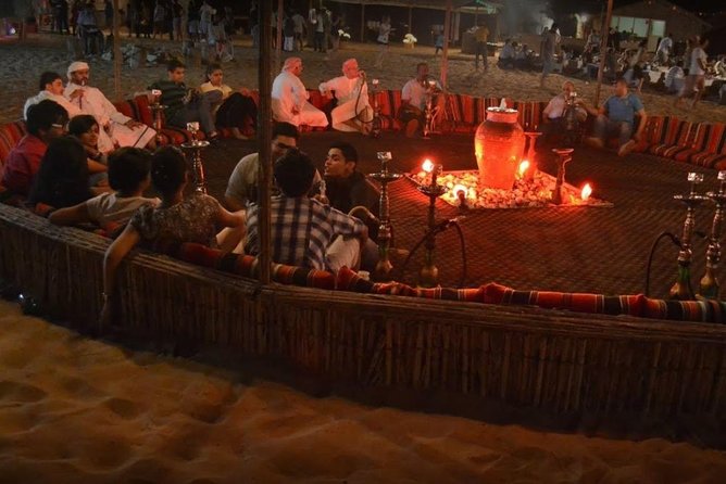Red Dune Desert Safari & Quad Bike, BBQ Dinner. Camel Ride, Sandboarding - Hotel pickup in a cooled 4x4