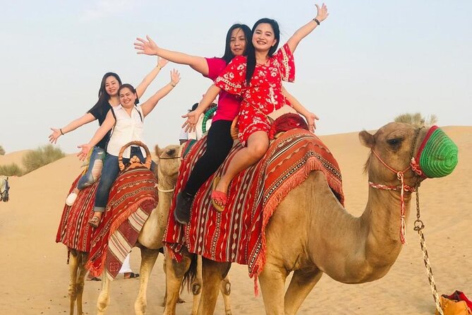Red Dune Desert Safari With 4x4 pick up & drop off BBQ Live Show - The afternoon starts with a shared 4x4 ride