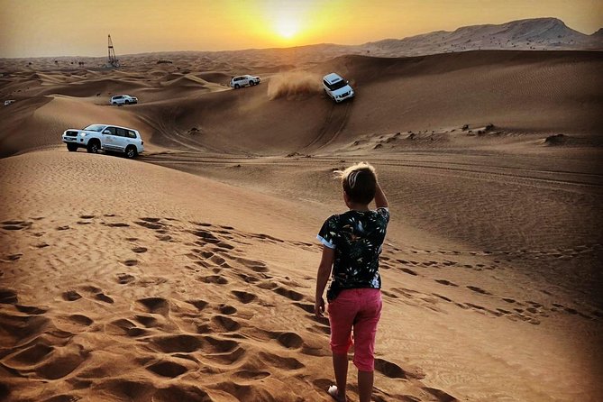 Red Dune Safari Adventure with BBQ Dinner Experience - Sandboarding, camels, and henna at camp