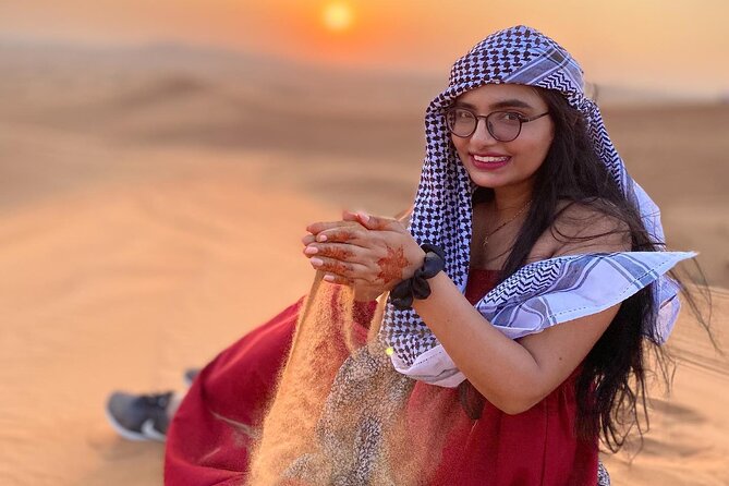Red Dunes Desert Safari 4x4 Pickup & Drop, Camel Ride BBQ & Shows - What the $32 price really buys you