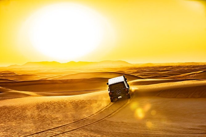 Red Dunes Desert Safari with 4x4 Pick up & Drop, Camel ride, BBQ and Live shows - What this Dubai desert safari is really selling
