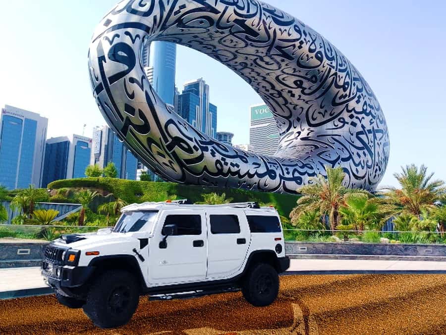 "Ride in Style: Private Dubai City Tour in a Hummer" - Key points at a glance